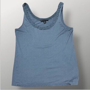 Banana Republic Blue Sleeveless Tank Top Business Casual Women Sz S Layering